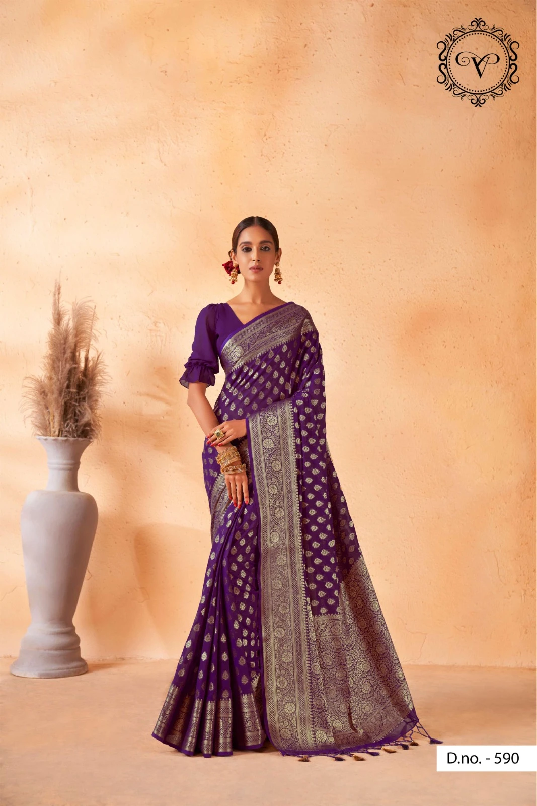 Sumshy 1043 Navya Silk Georgette Saree Collection